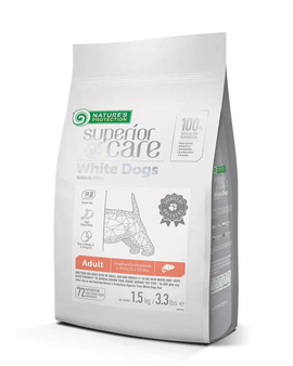 Adult Dogs Food For Light Coat Small & Mini Breeds with Salmon
