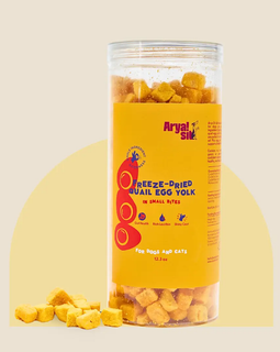 Arya Sit Freeze Dried Quail Egg Yolk Bites