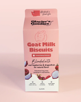 Goat Milk Dog Treats — Dragonfruit & Raspberry
