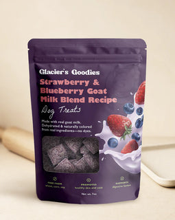 Glacier's Goodies Strawberry & Blueberry Goat Milk Treat
