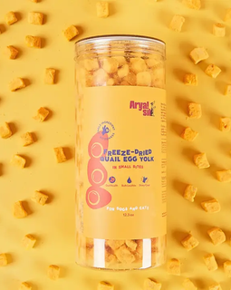 Arya Sit Freeze Dried Quail Egg Yolk Bites