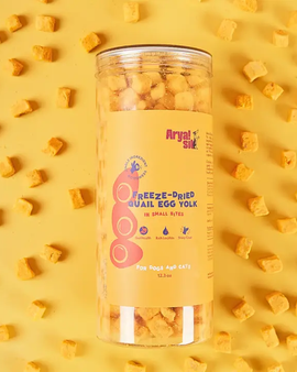 Arya Sit Freeze Dried Quail Egg Yolk Bites
