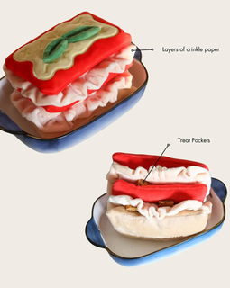 Lasagna Nosework Toy