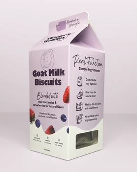 Goat Milk Dog Treats — Blueberry & Strawberry