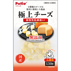 Petio Premium Cheese with Lactic Acid Bacteria 130g
