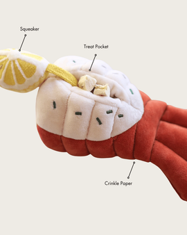 Grilled Lobster Nosework Toy