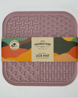 HOUNDSTONE Dog Lick Mat - Dusty Rose