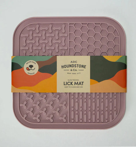 HOUNDSTONE Dog Lick Mat - Dusty Rose