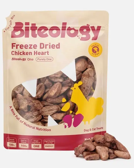 Freeze Dried Chicken Heart 3.5oz