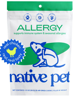Native Pet Air Dried Allergy Chews