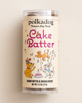 Mini Tube: Cake Batter, Peanut Butter & Banana - 2.5oz