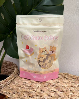 Freeze Dried Goat Milk Cake Cube Treats