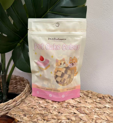 Freeze Dried Goat Milk Cake Cube Treats