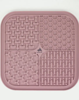 HOUNDSTONE Dog Lick Mat - Dusty Rose