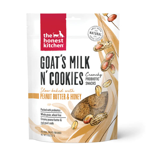 The Honest Kitchen Goat's Milk N' Cookies - Peanut Butter & Honey