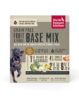 The Honest Kitchen Dehydrated Grain Free Fruit & Veggie Base Mix 3lbs