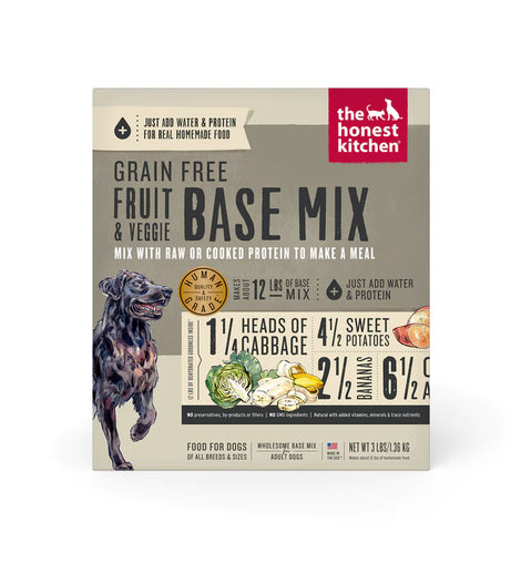 The Honest Kitchen Dehydrated Grain Free Fruit & Veggie Base Mix 3lbs