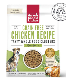 The Honest Kitchen Grain Free Chicken Clusters 5lbs
