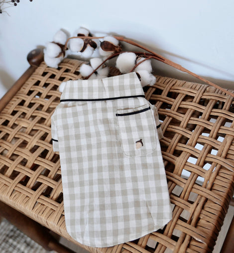 Checkered Cotton Pajama