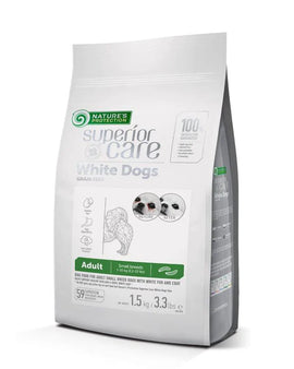 Nature's Protection White Dog Grain Free with Insect Adult 1.5kg