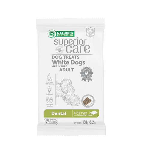 Superior Care Dental Supplemental Treats with White Fish